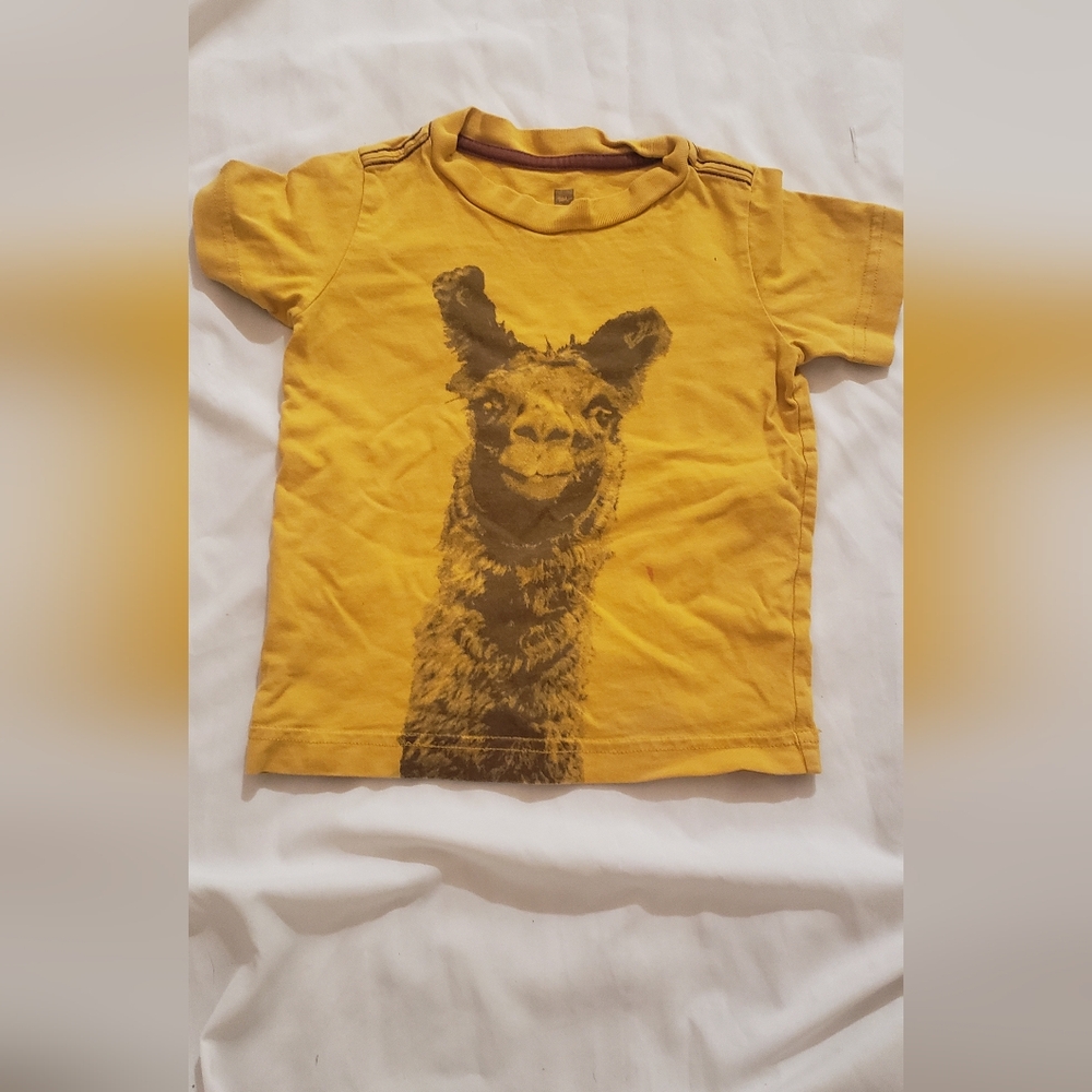 Tea Collection Yellow Llama Tee